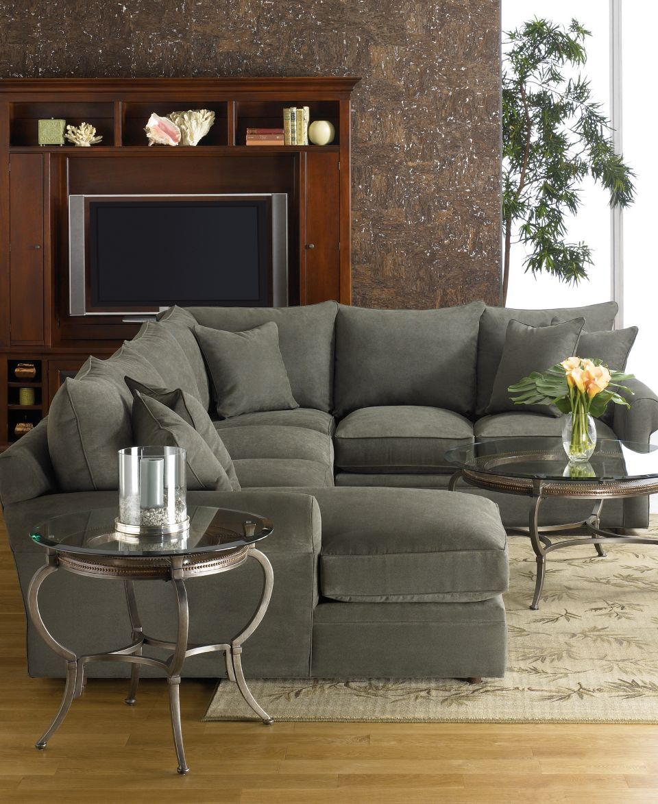 , Left Arm Facing Loveseat and Corner Unit) 104W x 104D x 37H