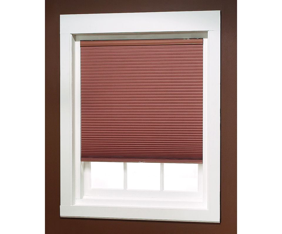 Home Basics Window Treatments, Cordless Light Filtering Double