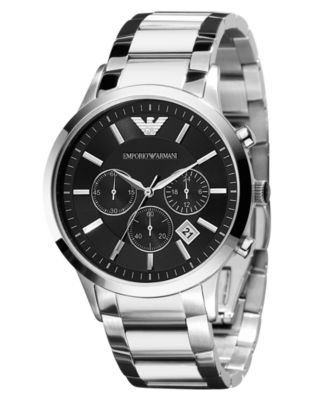 armani watch and bracelet