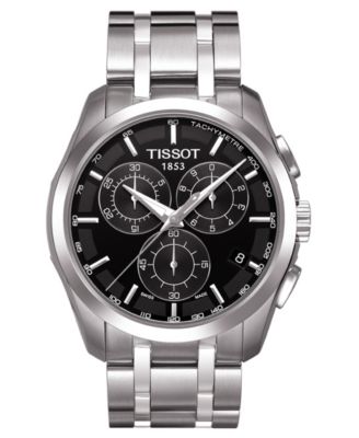 all black tissot watch