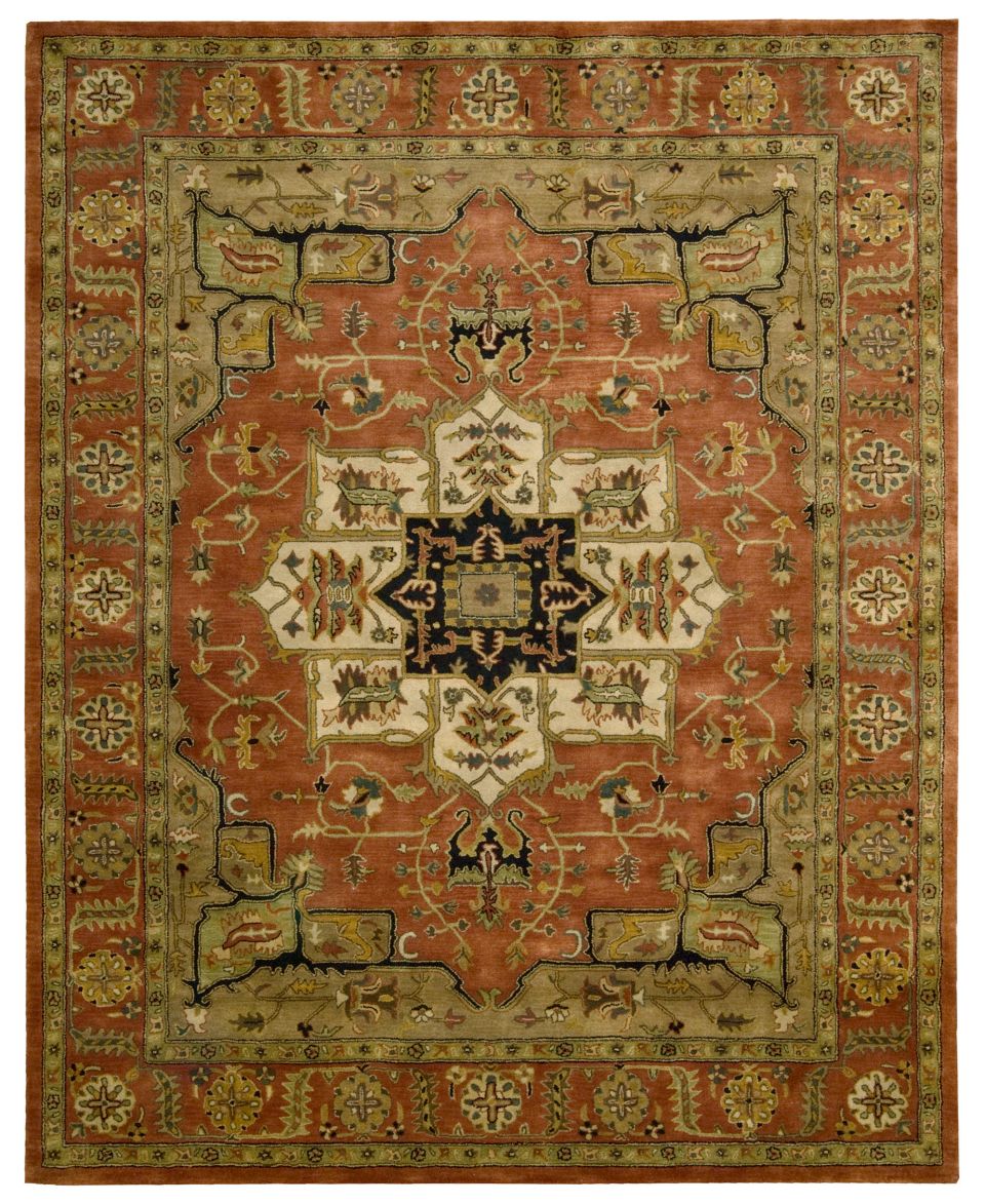 Nourison Area Rug, Jaipur JA36 Red 24 x 80 Runner Rug