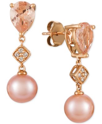 morganite earrings macys