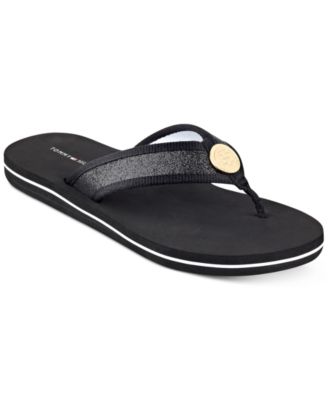 macy's tommy hilfiger flip flops