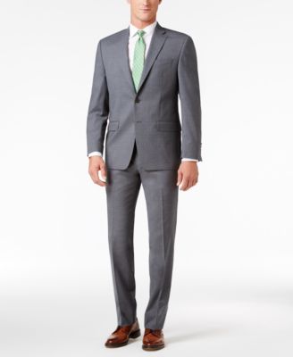 Classic-Fit Gray UltraFlex Suit 