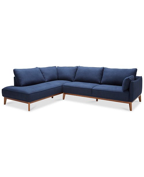 Furniture Jollene 113 2 Pc Sectional Created For Macy S Reviews Furniture Macy S