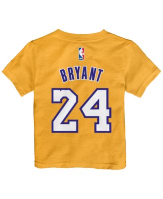 kobe jersey for toddlers
