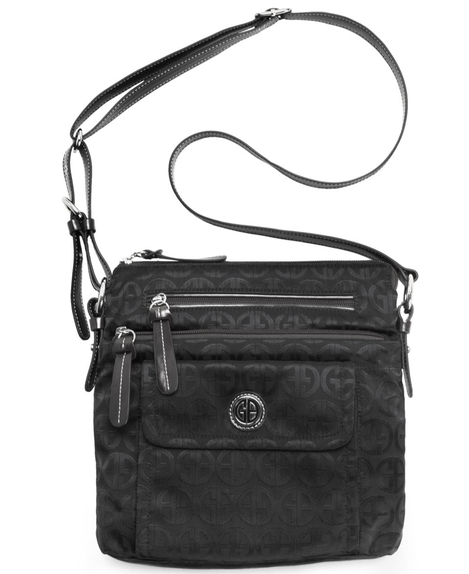 Giani Bernini Handbag, Circle Signature Crossbody Bag