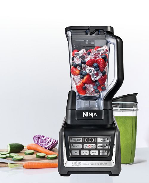 Ninja Nutri Ninja Duo Bl642 Auto Iq Blender Reviews Small Appliances Kitchen Macy S
