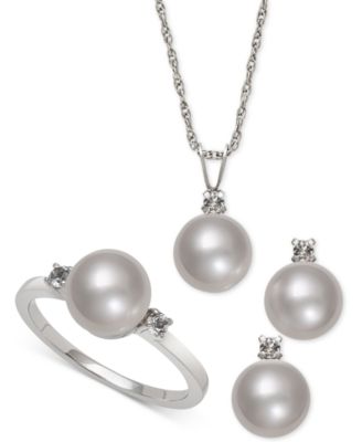 Macy's Cultured Freshwater Pearl (8mm 