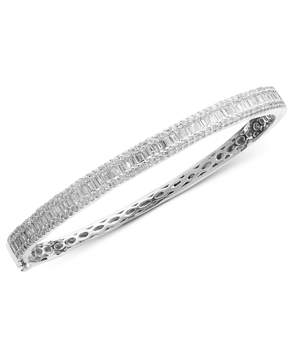 Diamond Bracelet, 14k White Gold Diamond (1 1/2 ct. t.w.)   Bracelets   Jewelry & Watches