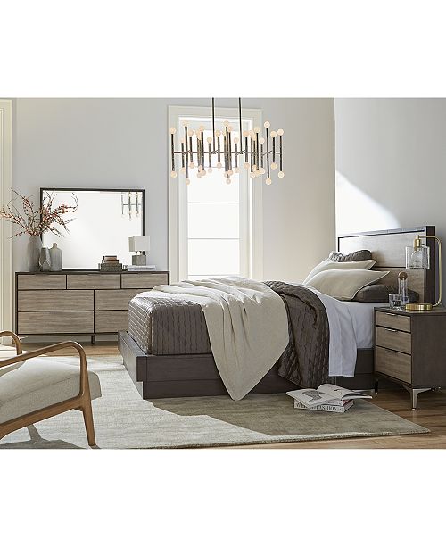 Furniture Adler Platform Bedroom Furniture Collection Created For Macy S Reviews Furniture Macy S