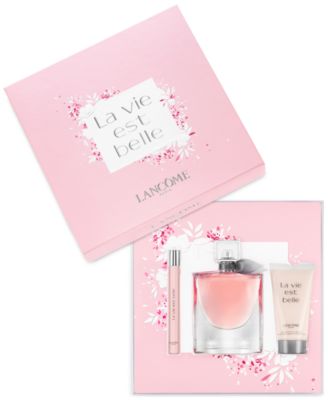 macy's lancome la vie est belle gift set