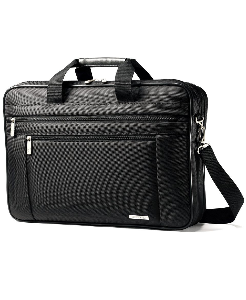 Samsonite Two Gusset Briefcase, 17 Classic Business Laptop Friendly