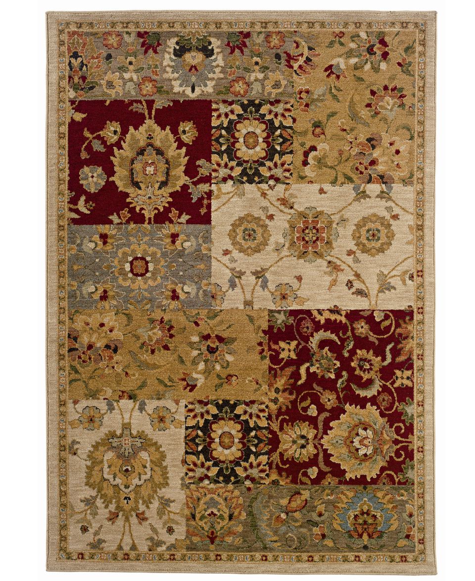 MANUFACTURERS CLOSEOUT Sphinx Area Rug, Perennial 1128A 110 X 76