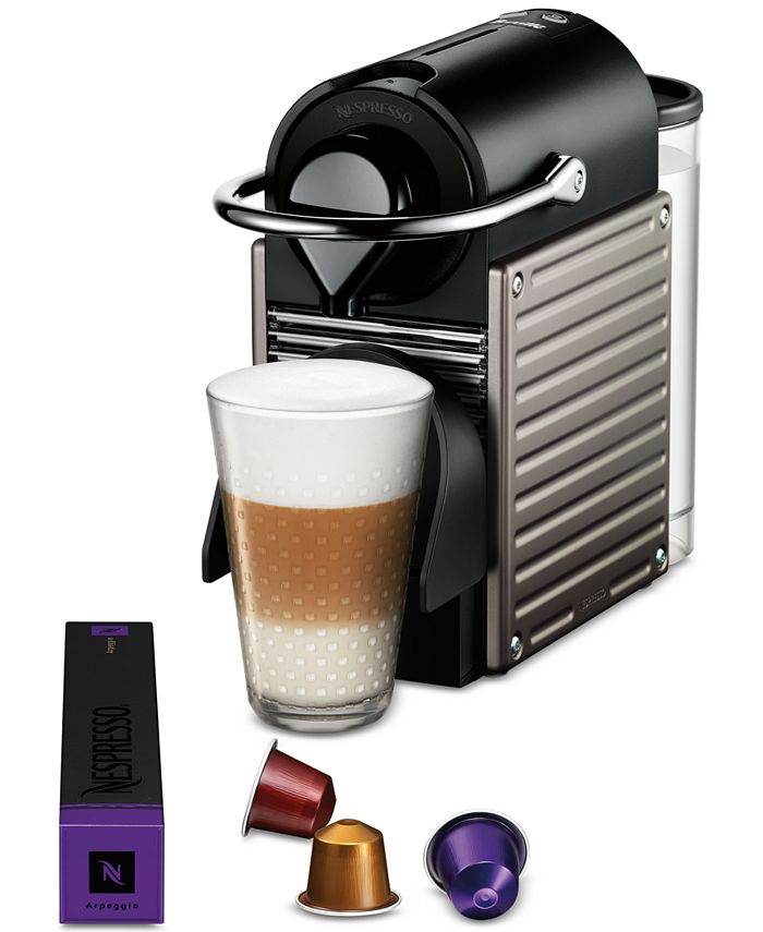 Nespresso by Breville Pixie Titan Espresso Machine & Reviews Coffee