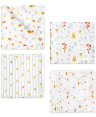 winnie the pooh muslin swaddle