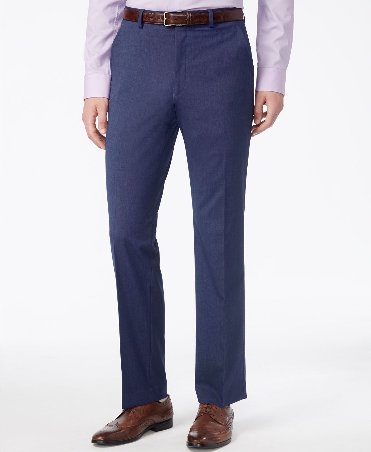 (78% OFF Deal) Men’s Stretch Performance Solid Slim-Fit Pants $29.99
