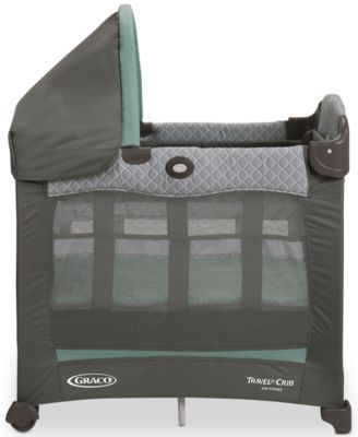 graco travel lite crib with stages in sutton