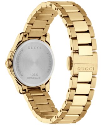 Gucci Women's Swiss G-Timeless Gold-Tone PVD Stainless Steel Bracelet ...