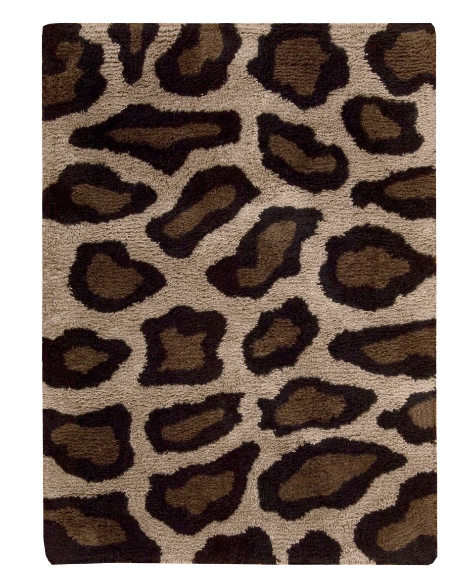 MANUFACTURERS CLOSEOUT Nourison Area Rug, Splendor SPL18 Beige/Black