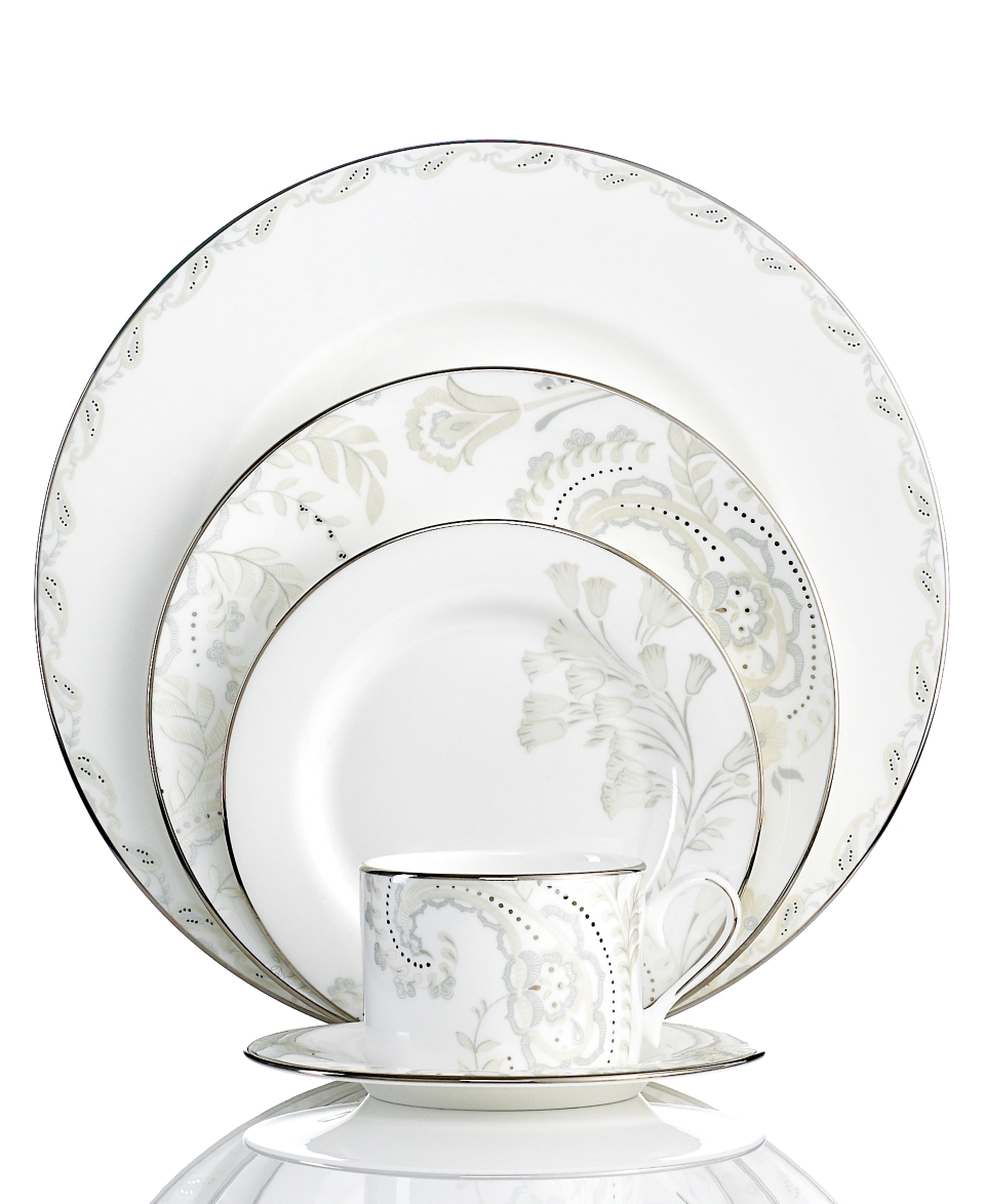 Marchesa by Lenox Dinnerware, Paisley Bloom 5 Piece Place Setting