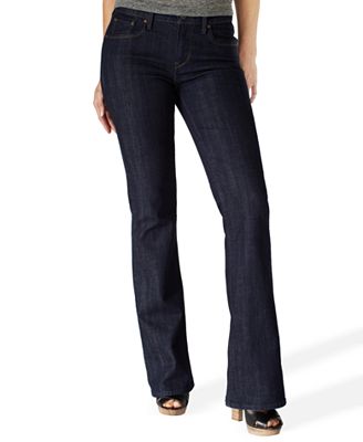 Levi's Jeans, Classic Demi Curve ID Bootcut Leg, Right On Target Wash ...