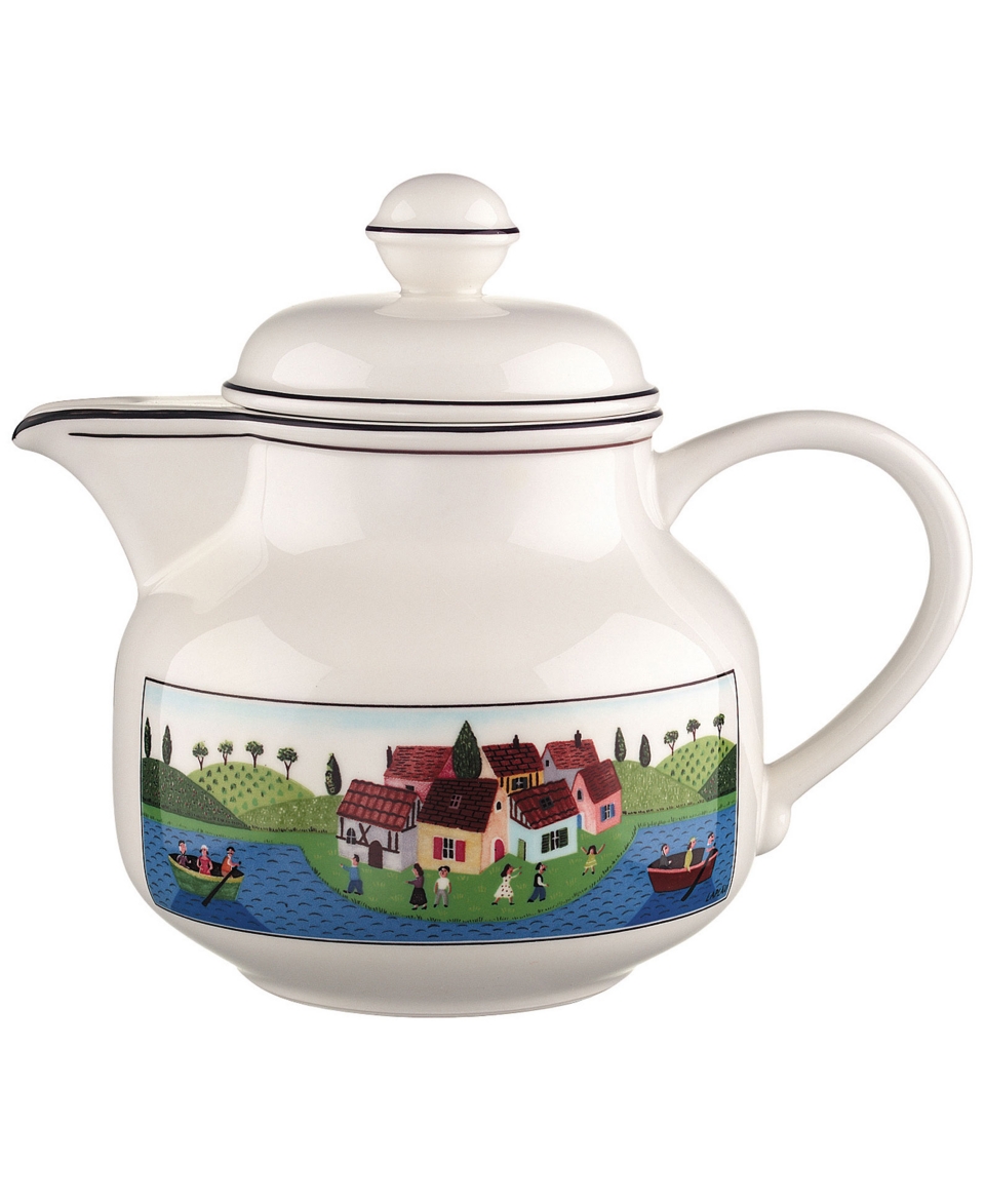 Villeroy & Boch Dinnerware, Design Naif Teapot   Casual Dinnerware