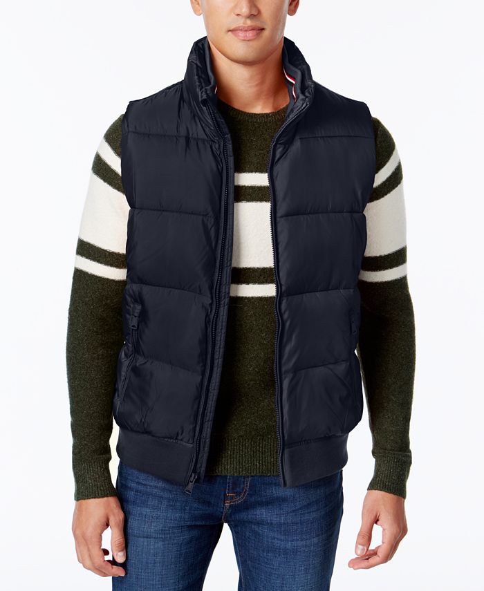 Tommy Hilfiger Men's Zip-Front Puffer Vest, Created for Macy's ...