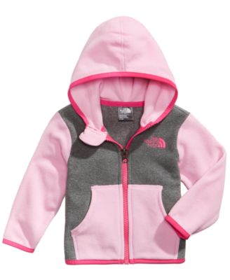 baby girl north face fleece jacket