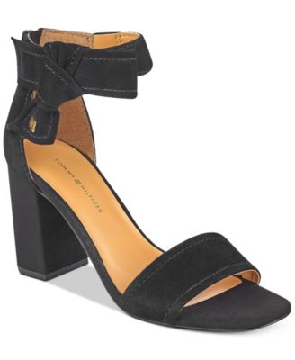 tommy hilfiger block heels