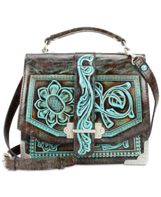 patricia nash turquoise purse