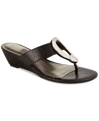 Impo Gretchen Wedge Thong Sandals 