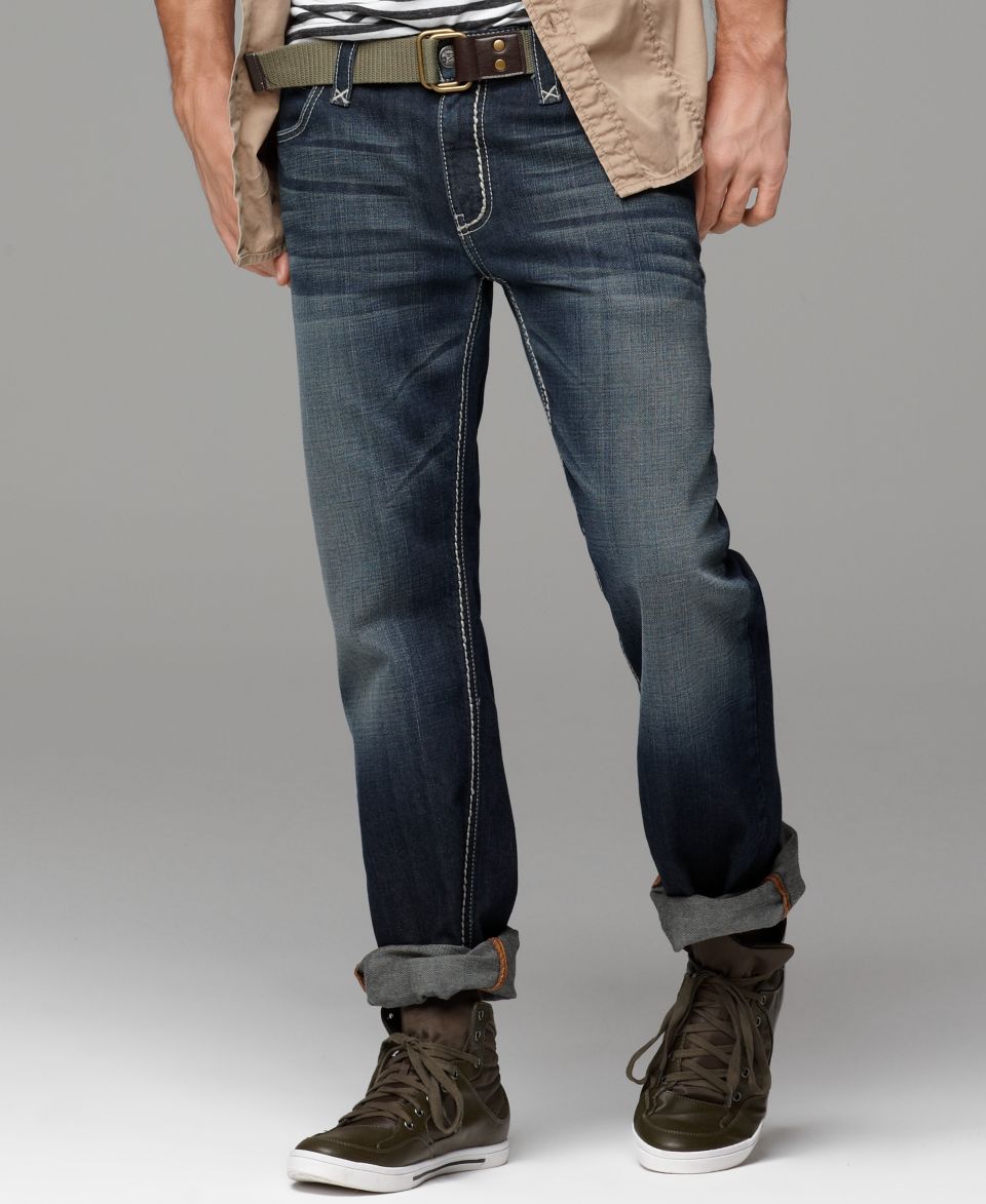 INC International Concepts Jeans, Berlin Slim Straight Fit Graham