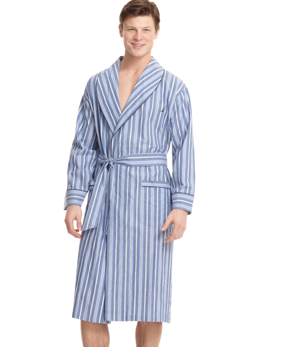 Nautica Mens Sleepwear, Shawl Collar Robe   Pajamas, Robes & Slippers   Men