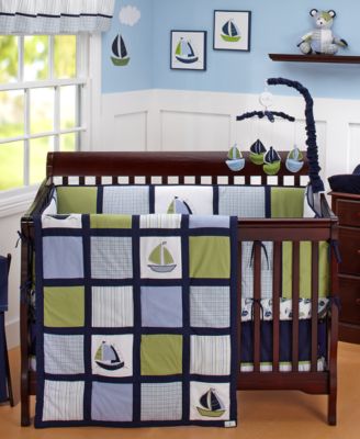 nautica baby crib bedding