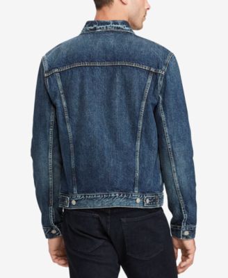 polo ralph lauren sherpa denim trucker jacket