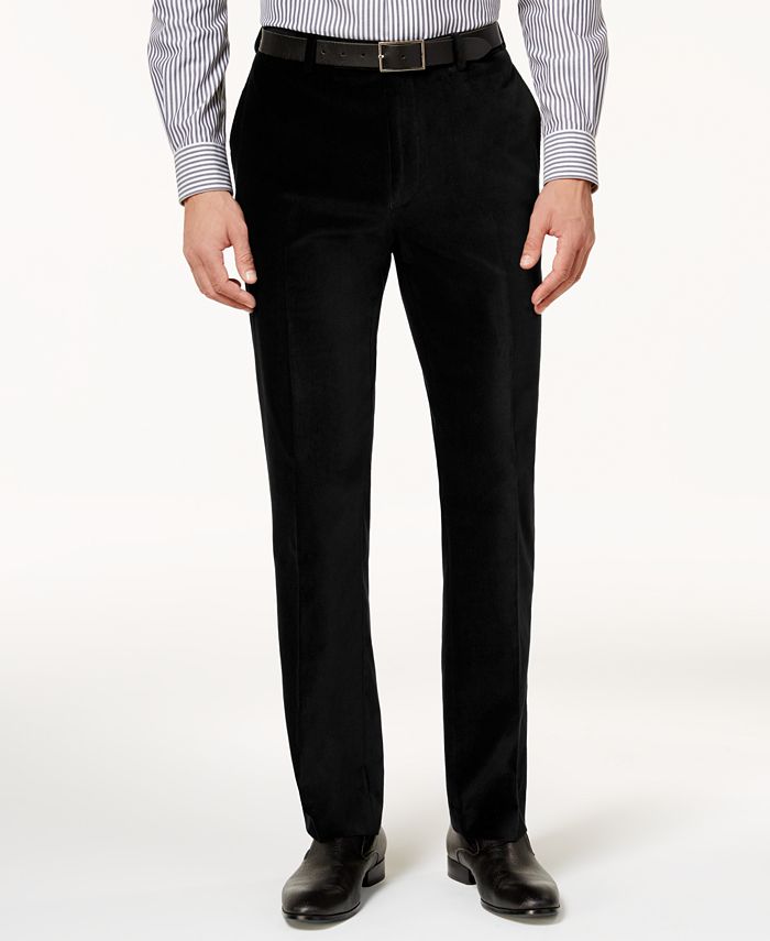 calvin klein slim fit coupe cintree pants