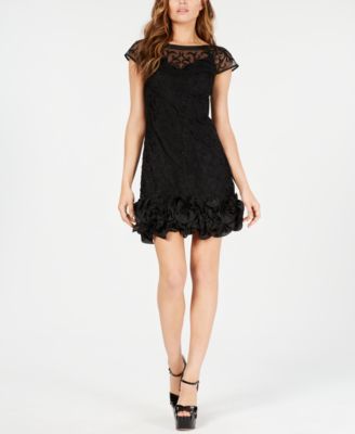 ralph lauren lace dress macy's