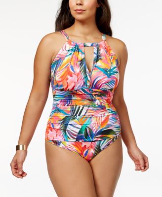 ralph lauren high neck swimsuit