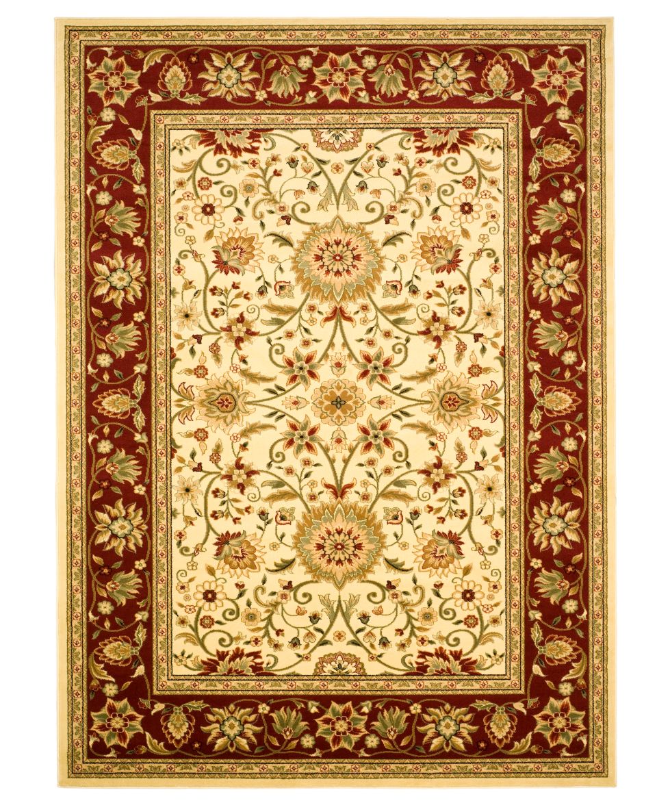 MANUFACTURERS CLOSEOUT Safavieh Rugs, Lyndhurst LNH331A Ivory/Red   Rugs