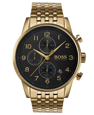 hugo boss gold watch