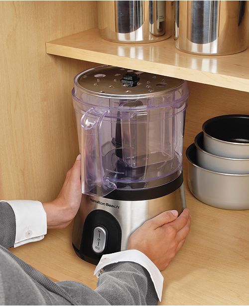Hamilton Beach 10 Cup Food Processor Reviews Small Appliances Kitchen Macy S