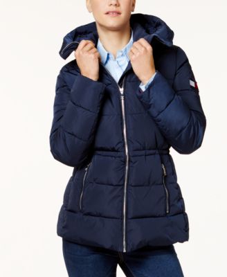 womens tommy hilfiger padded jacket