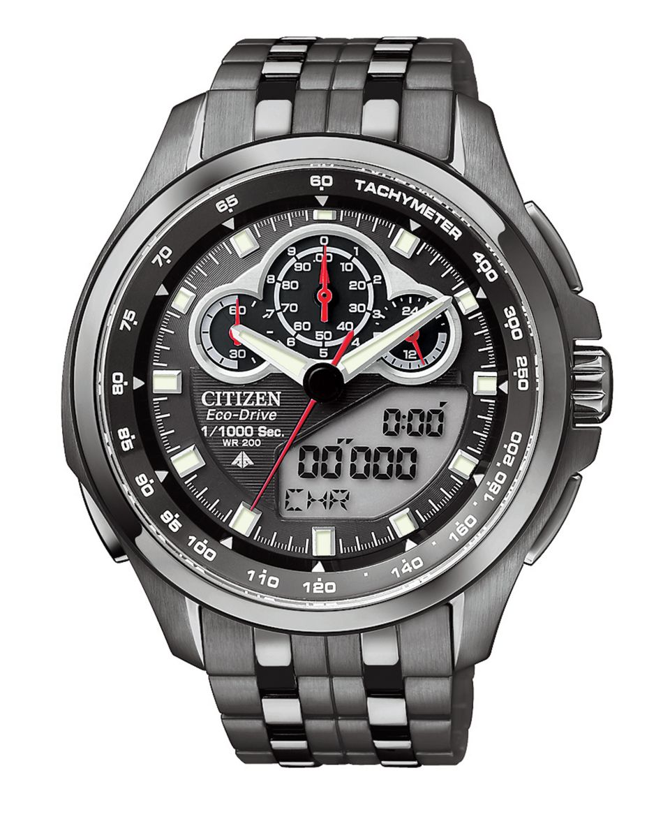 Citizen Watch, Mens Chronograph Promaster SST Gray Ion Plated