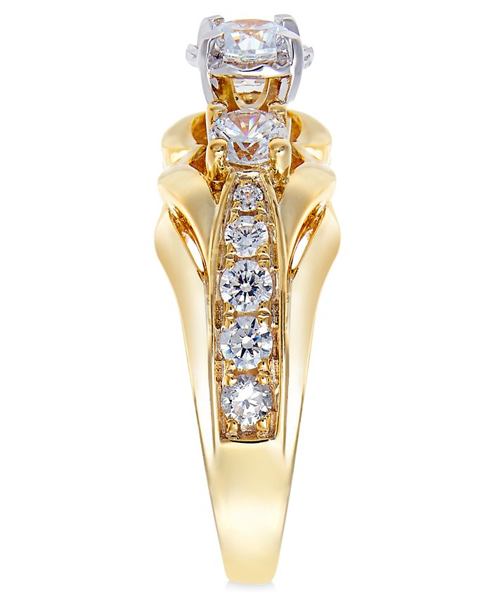 Macy's Diamond Engagement Ring (1 ct. t.w.) in 14k Gold & Reviews