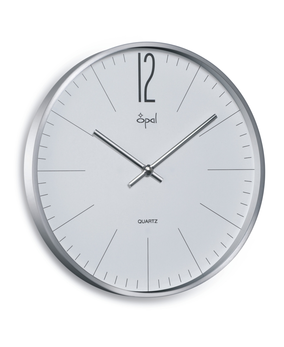 Opal Clocks Clock, Aluminum Case