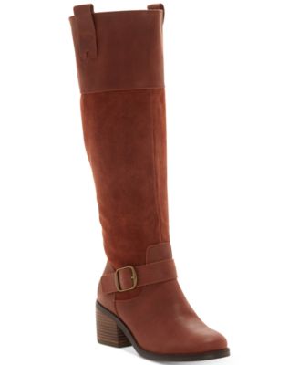 lucky brand wide calf boots
