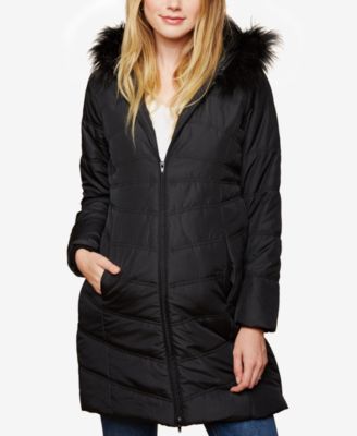 macys maternity coat