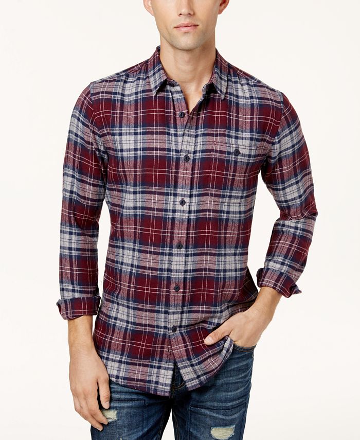 macy's mens shirts long sleeve