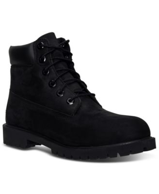 black timberland boots for boys